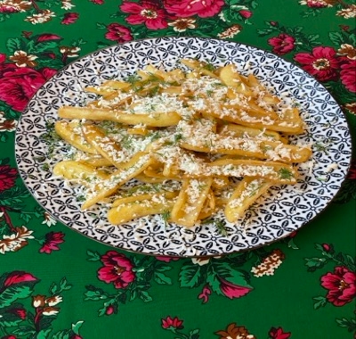 Frytki z sirene