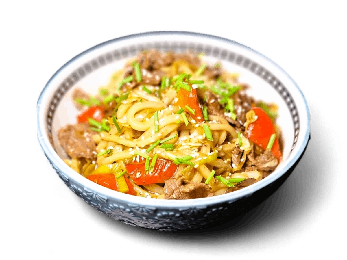 Beef &amp; Pepper Udon