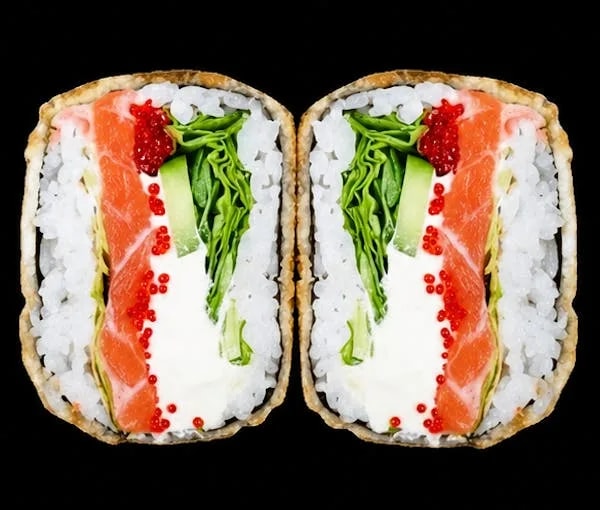 Burger salmon