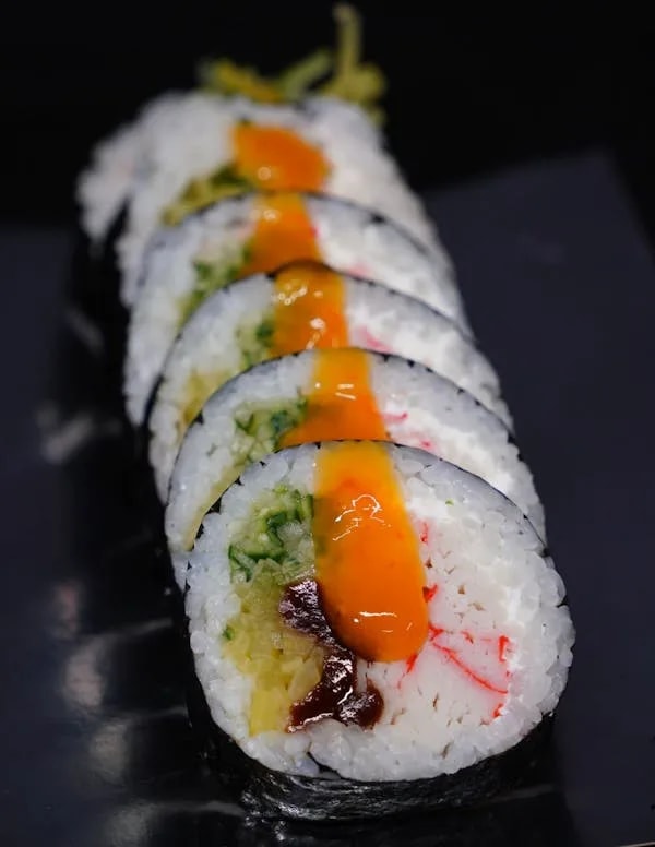 Futomaki salmon surimi(6 szt)