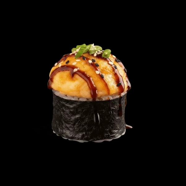 Golden salmon roll (8 szt)
