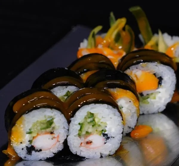Maki tobiko shrimp (8szt)