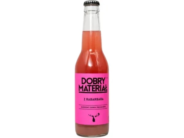 Dobry Materiał Rabarbar 0,33l