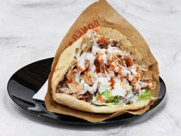 Kebab w bułce