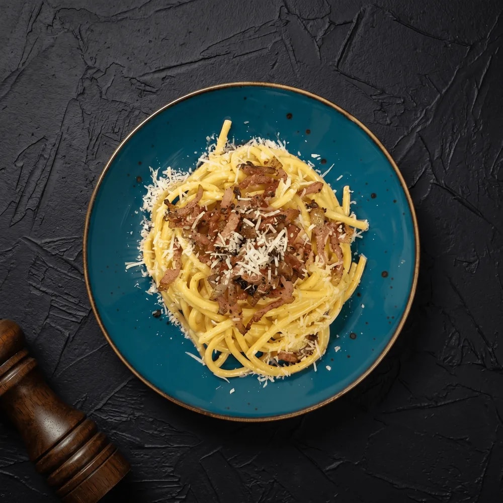 Pasta Carbonara guanciale