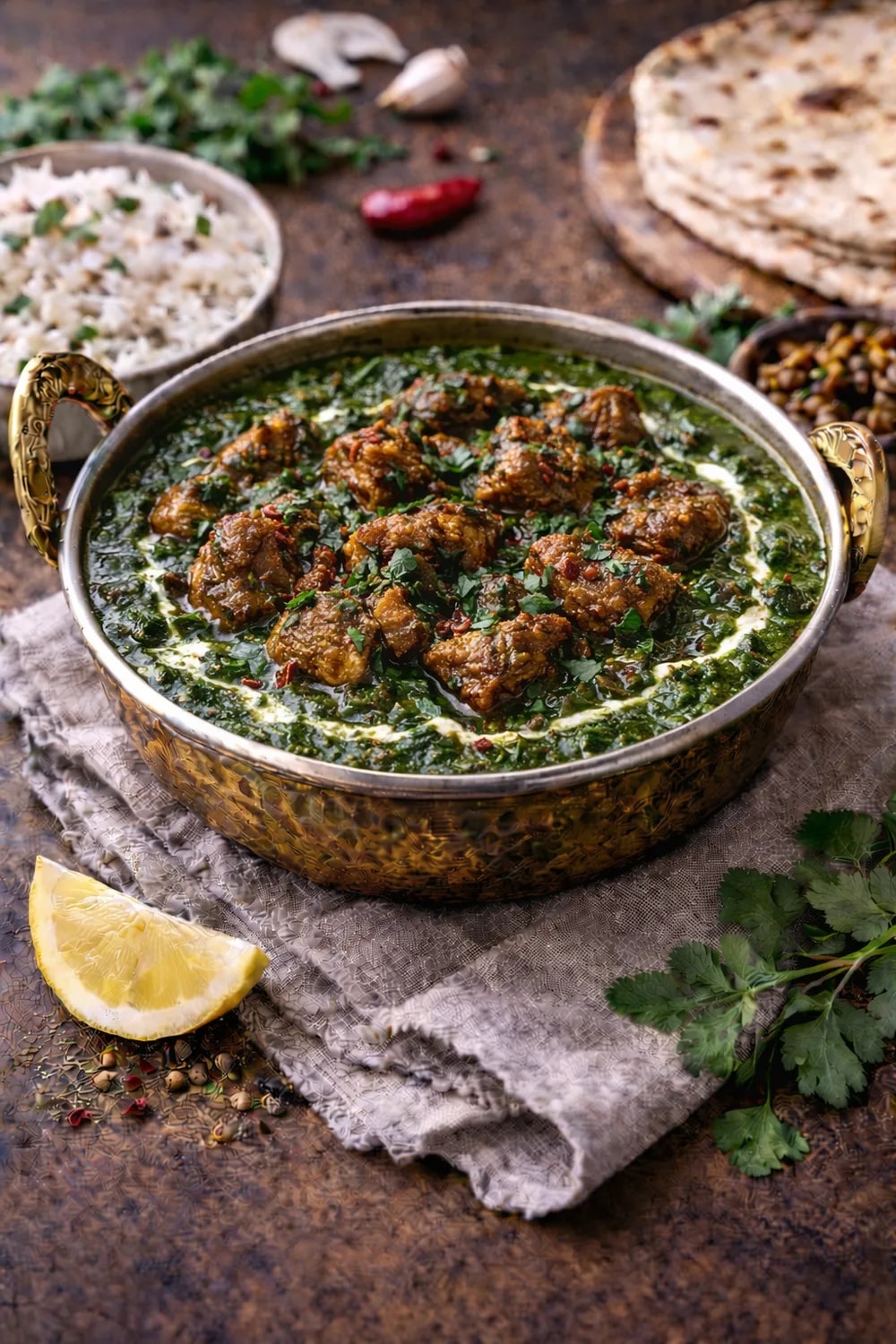 PALAK MUTTON
