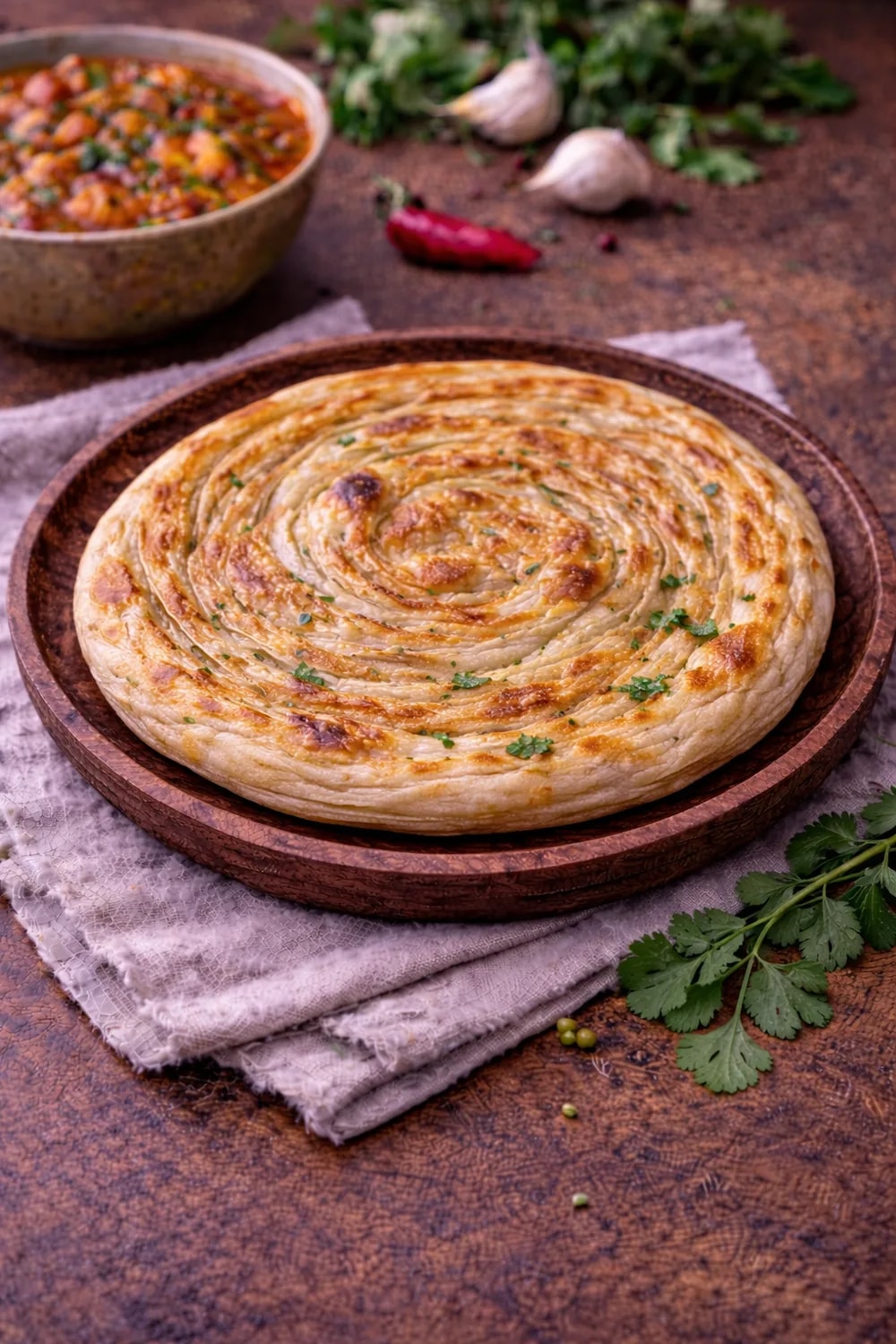 CHEESE & CHILLI NAAN