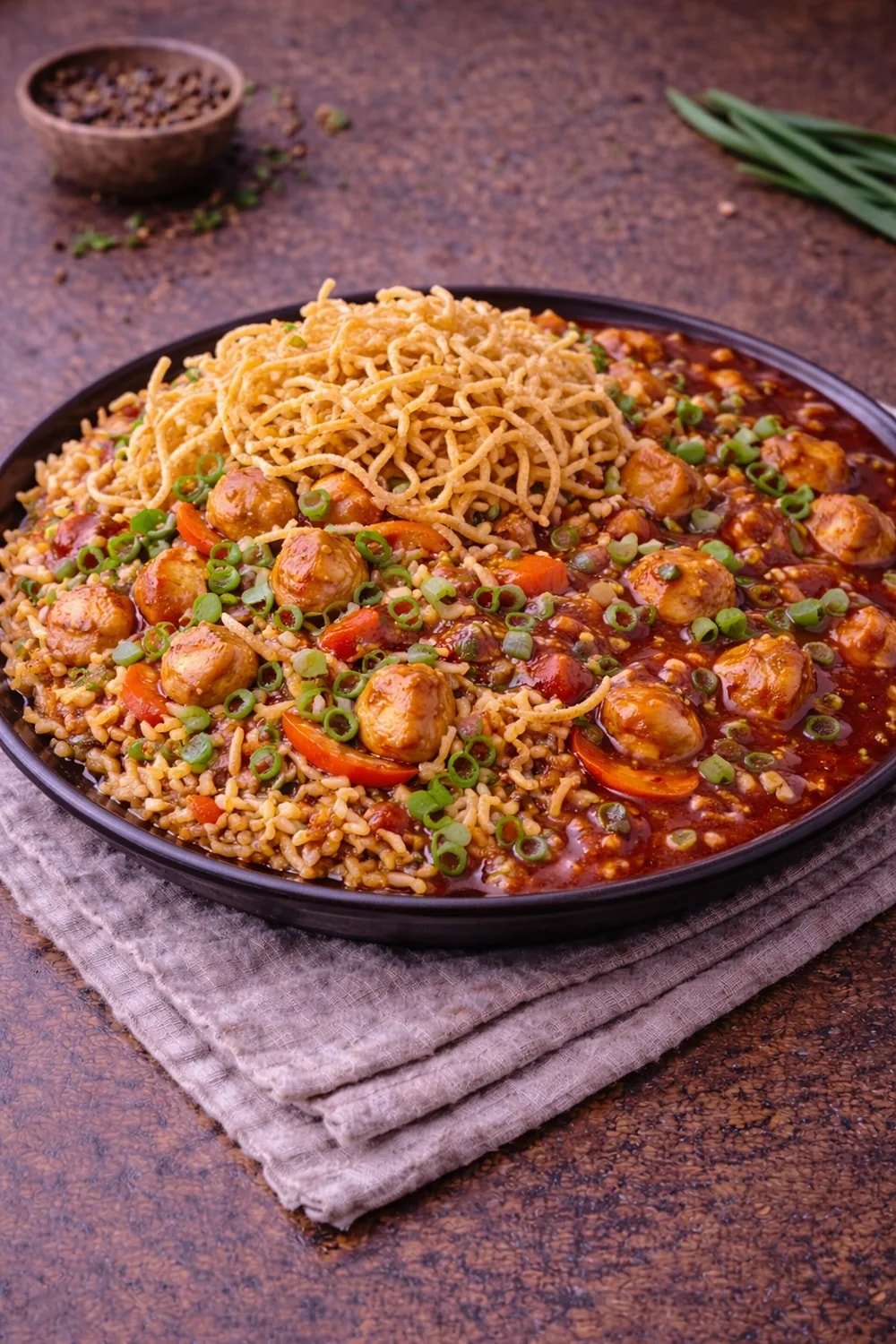 TRIPLE SCHEZWAN RICE