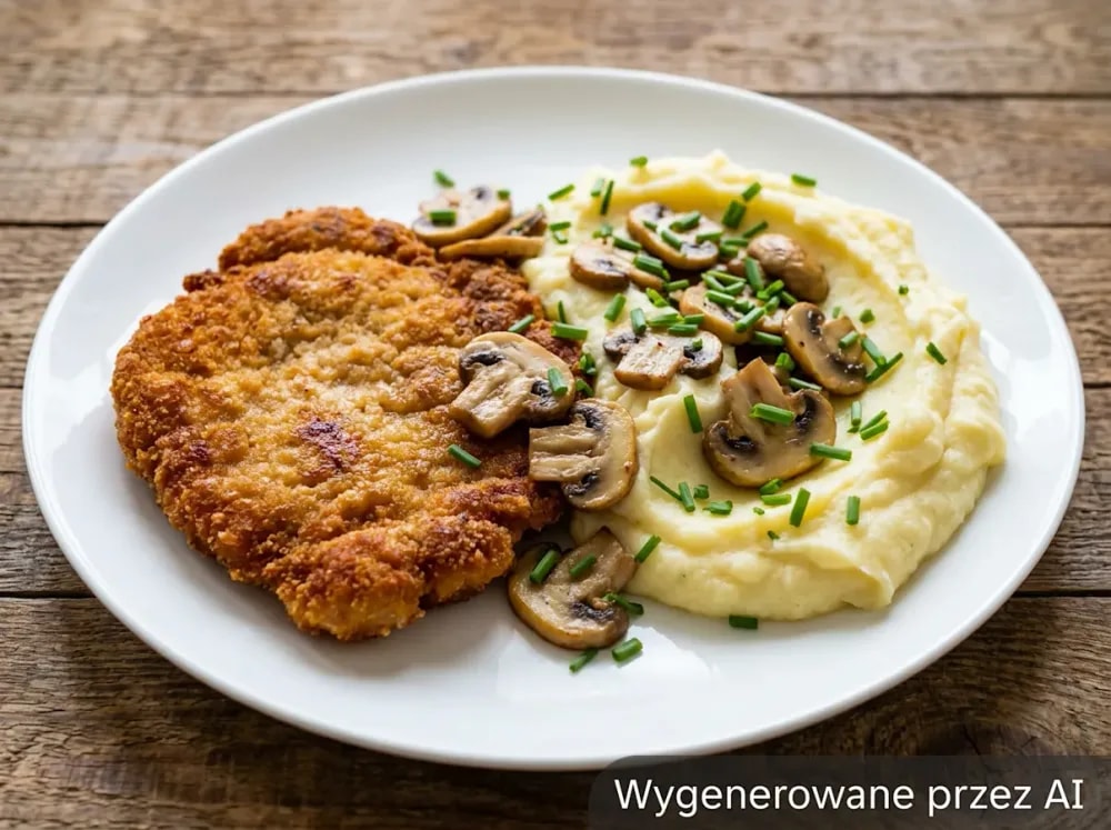 Kotlet schabowy marynowany w maślance