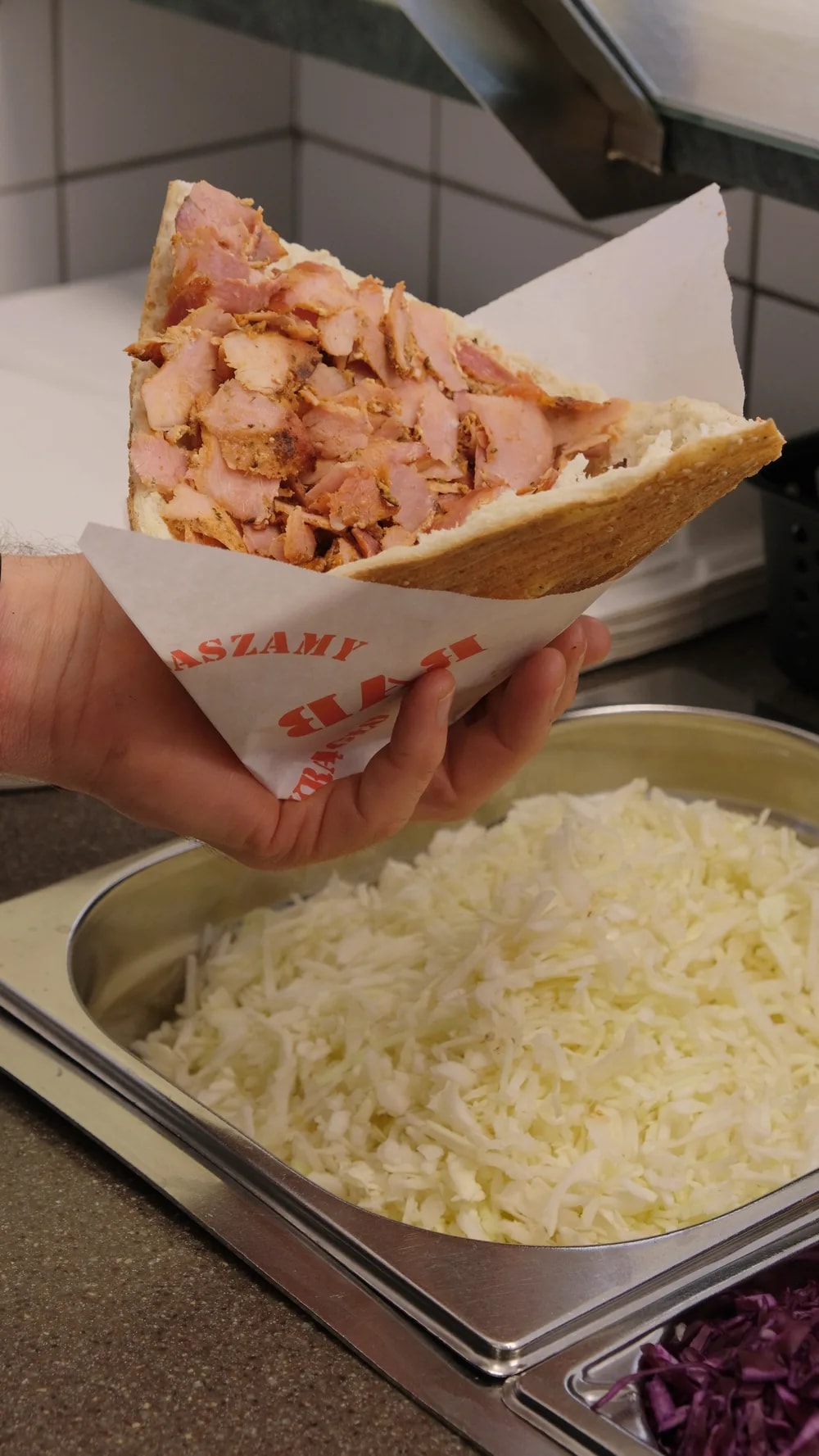 Kebab W Bułce Duży