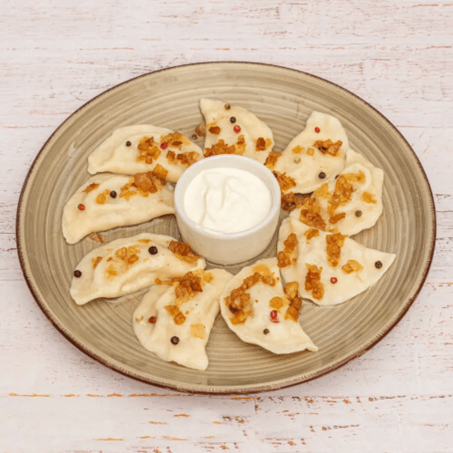 Pierogi z ziemniakami i cebulką