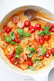 Krewetki curry
