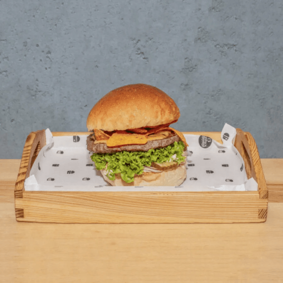 Burger Krowa Ostra