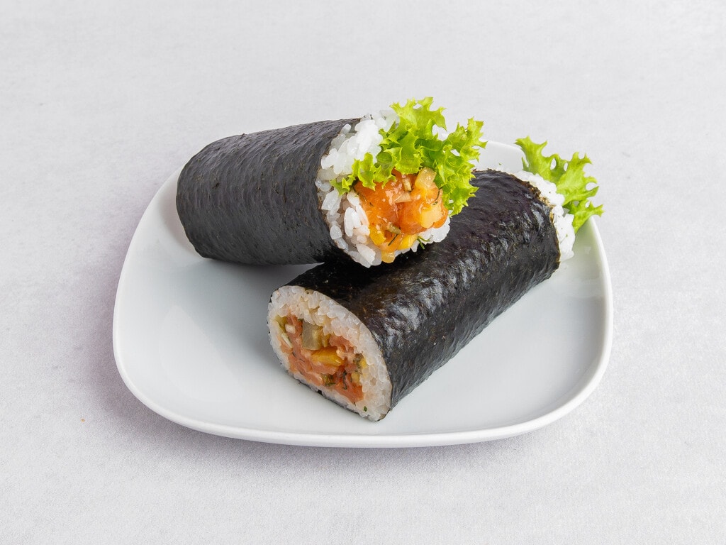 Rolka Tartar łosoś
