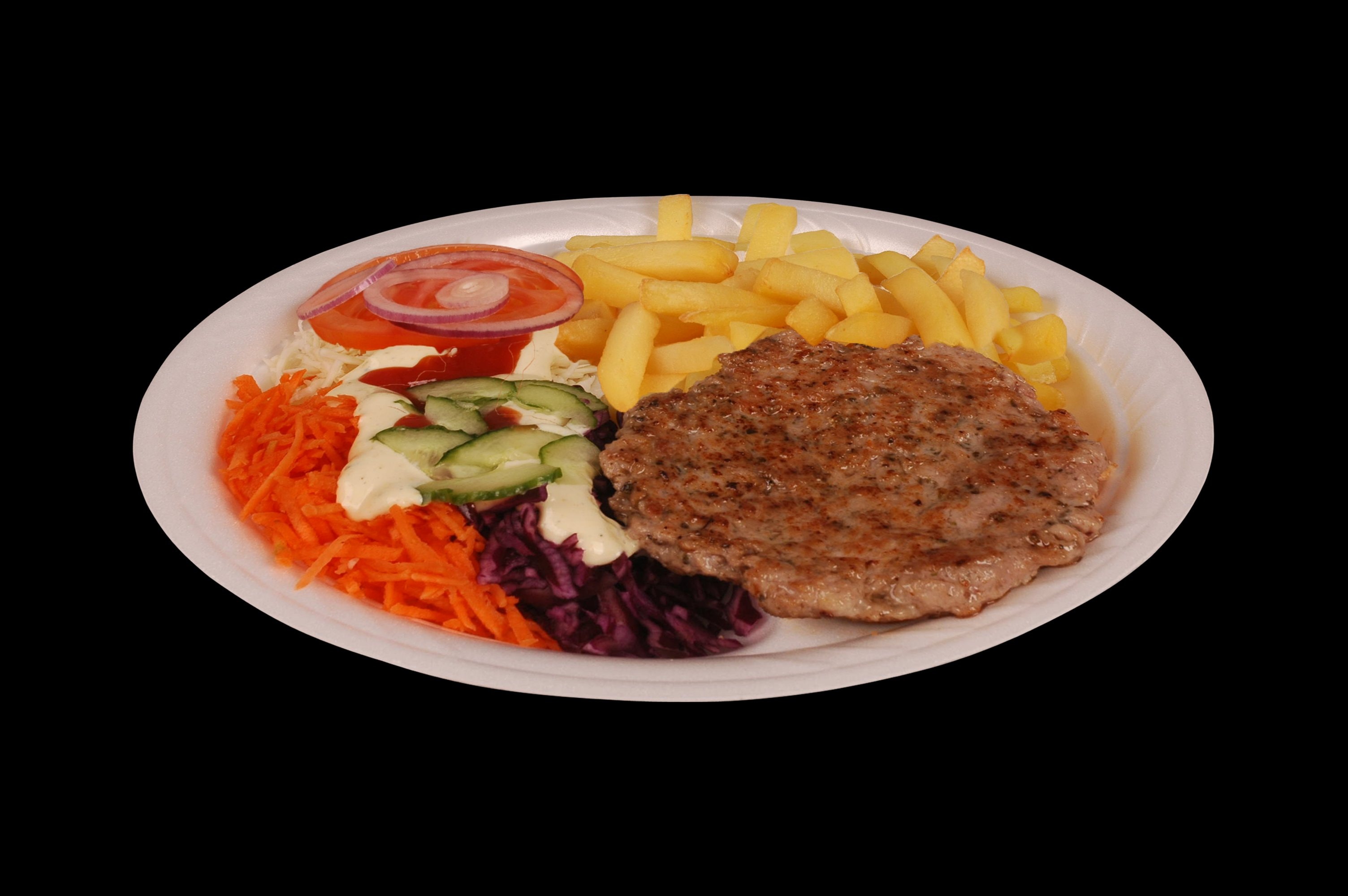 Hamburger Na Talerzu