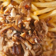 Frytokebab w bułce - XXL​